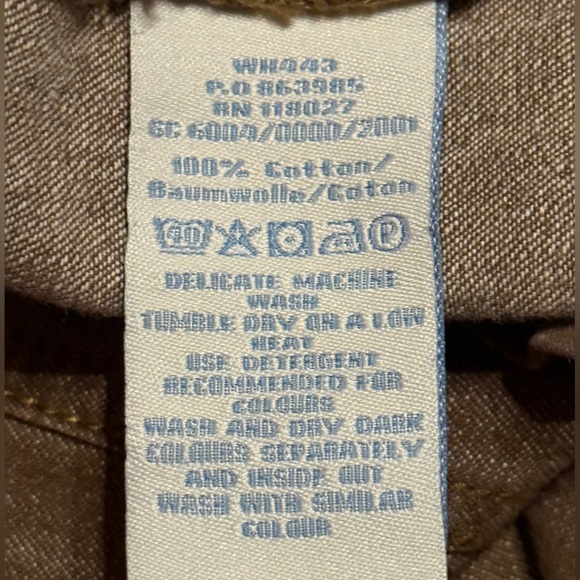 Boden Shift Shirt Dress With Pockets 100% Cotton Denim - Picture 5 of 5